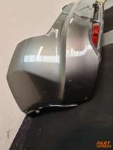 Stoßstange hinten komplett Honda Civic Mk9 Fließheck Grau Pol Metal NH737M 2012- – 2