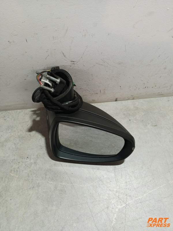 Außenspiegel links Audi A1 8X Schwarz L8 / Z9Y Phantomschwarz 2010 - 2018 021120