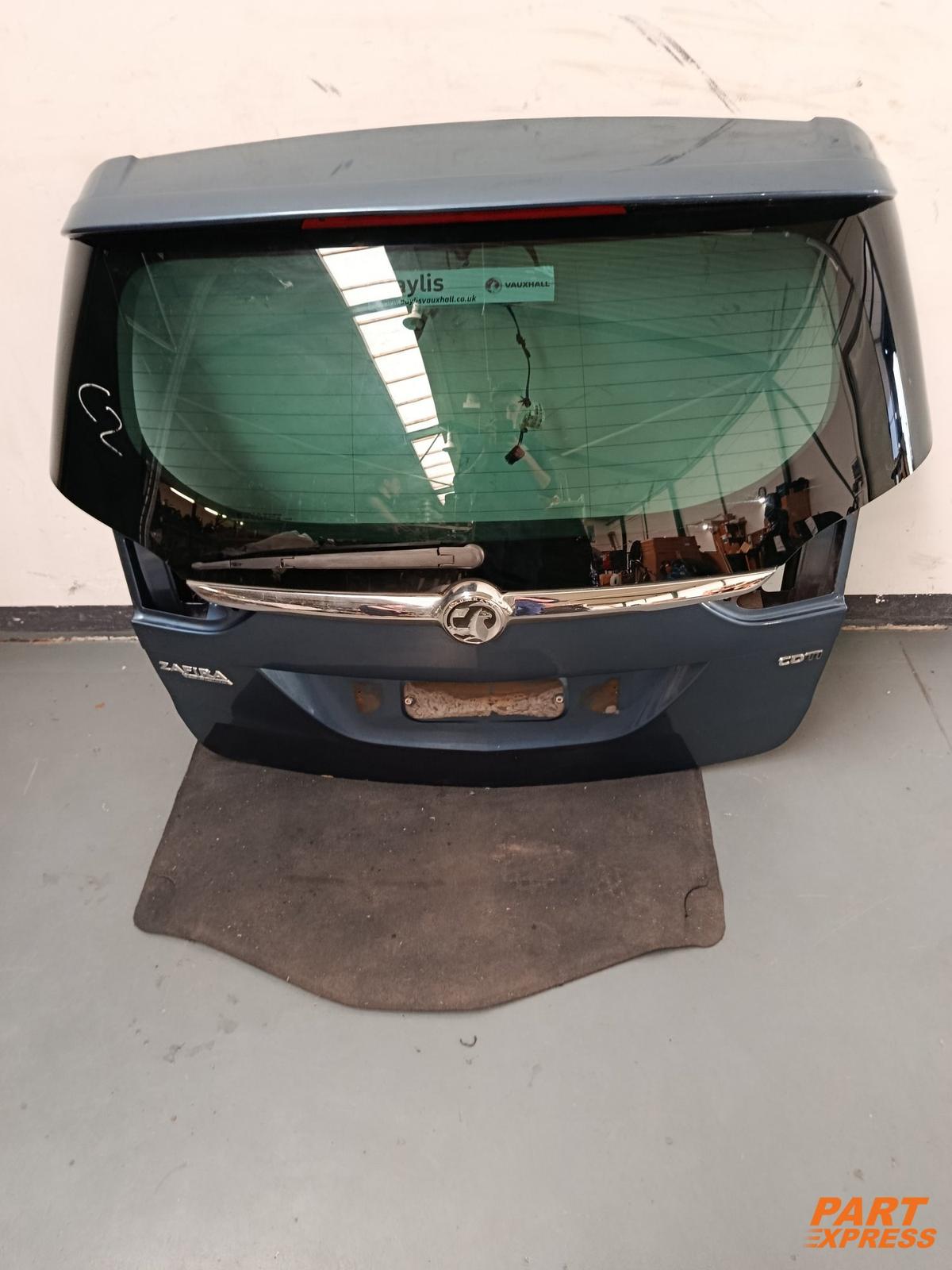 Heckklappe komplett Opel Zafira Tourer C Blau GWJ Azurblau Metallic 2011 - 2019