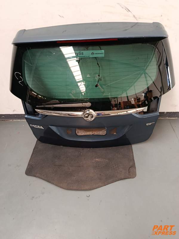 Heckklappe komplett Opel Zafira Tourer C Blau GWJ Azurblau Metallic 2011 - 2019