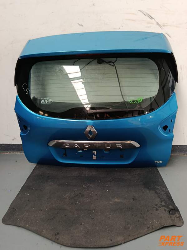 Heckklappe Kofferraumdeckel Renault Captur Mk1 Blau Pazifik Blau 2013 - 2019