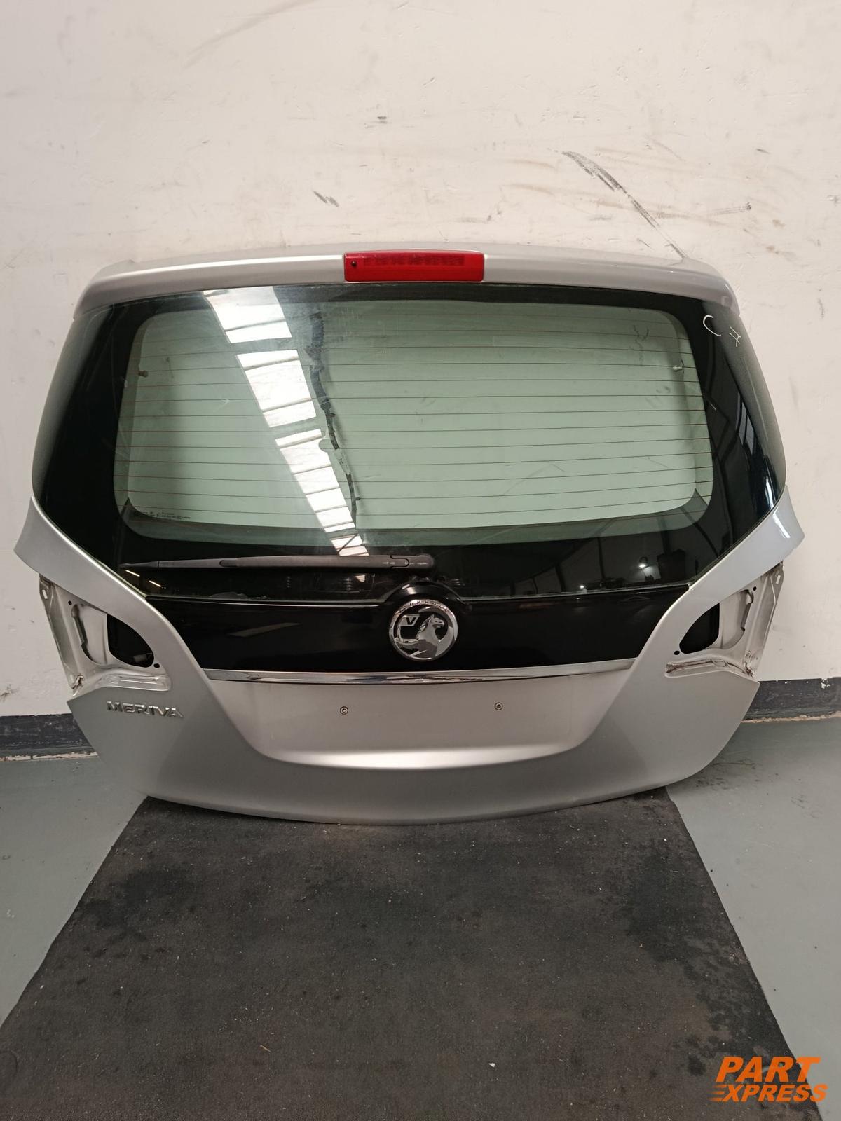 Portón trasero Opel Meriva B Plata 2AU Starsilber III 2010 - 2017