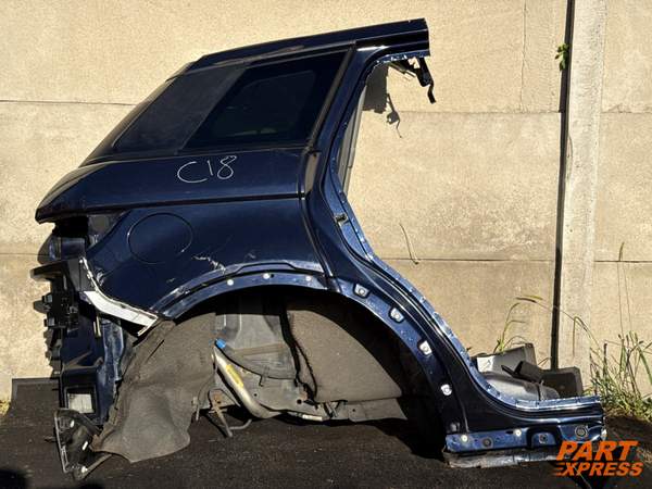 Seitenwand rechts komplett Land Rover Range Rover Evoque Blau Dark Sapphire 2011