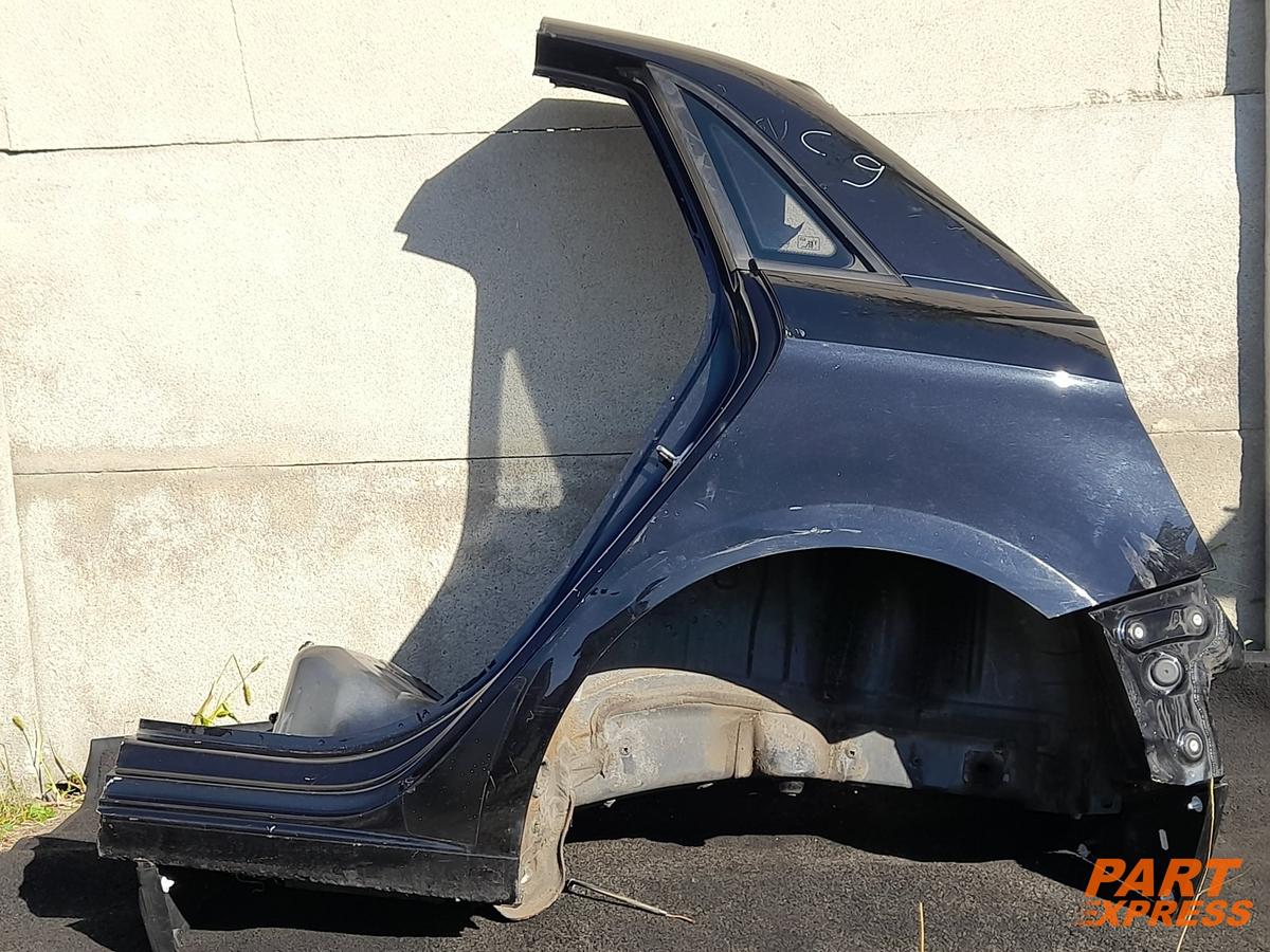 Seitenwand komplett hinten links Audi A1 8X 4-türig L8 / Z9Y Phantomschwarz