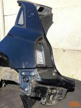 Seitenwand komplett hinten links Audi A1 8X 4-türig L8 / Z9Y Phantomschwarz – 3