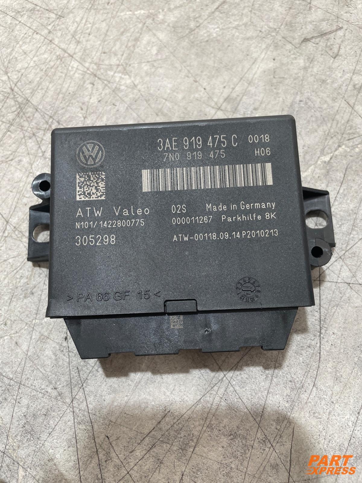 Módulo control sensores aparcamiento VW Passat B7 2010 - 2015 3AE 919 475 C