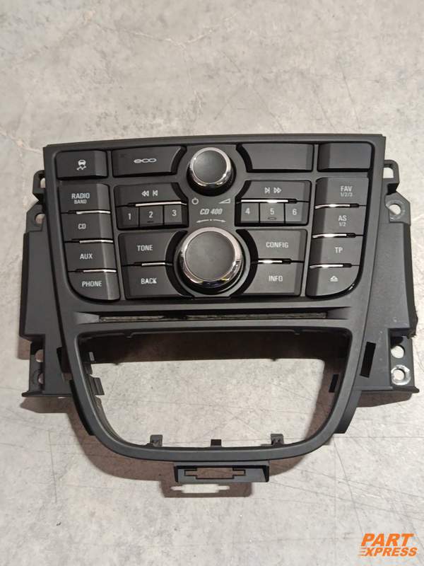 Radiobedienfeld Opel Astra J GTC J 2011 - 2018 13360091