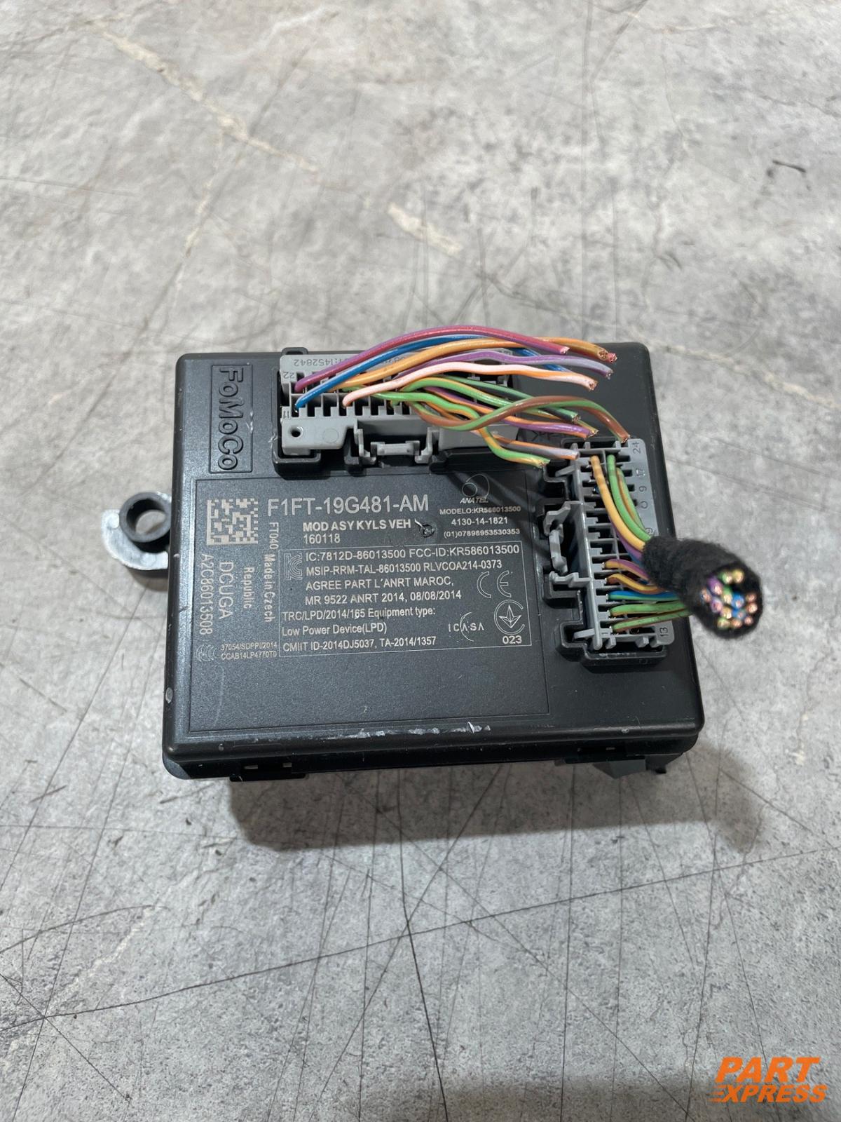 Unidad de control acceso sin llave Ford Focus Mk3 2014–2019 F1FT-19G481-AM