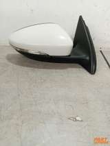 Wing Mirror Right Complete VW Passat B7 White B4 Candy Weiß 2010 - 2015 021005 – 3