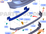 Stoßstange hinten Träger Ford Focus Mk3 2011 - 2015 1859062 – 10