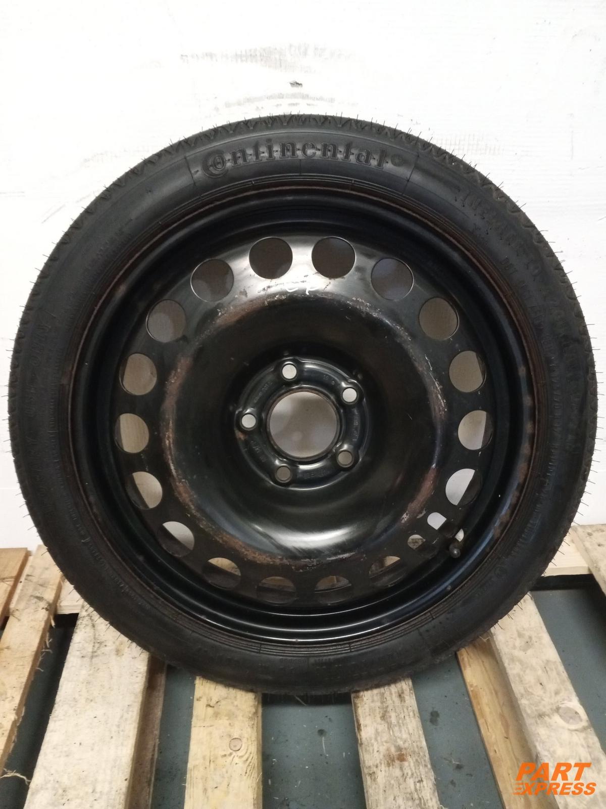 Ruota di Scorta Ersatzrad Opel Astra J GTC J 2011 - 2018 125/70 17 Zoll Continental