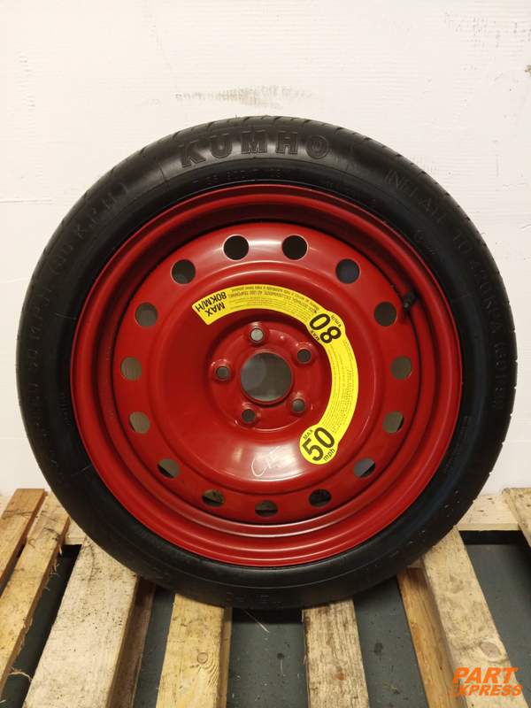 Ruota di Scorta Notrad Hyundai i40 SE 2011 - 2019 135/80 17 Zoll Kumho