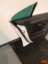 Porte Complète Arrière Gauche VW Passat CC B7 Berline Blanc B4 B9A Candy 2012-2017 – 5