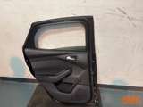 Door Complete Rear Left Ford Focus Mk3 Fastback Black JF Iridium 2010-2018 – 4
