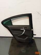 Door Complete Rear Right Opel Insignia A Fastback Black GAR Graphit 2008- – 2