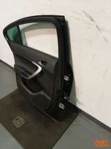 Door Complete Rear Right Opel Insignia A Fastback Black GAR Graphit 2008- – 3