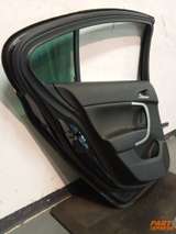 Door Complete Rear Right Opel Insignia A Fastback Black GAR Graphit 2008- – 4