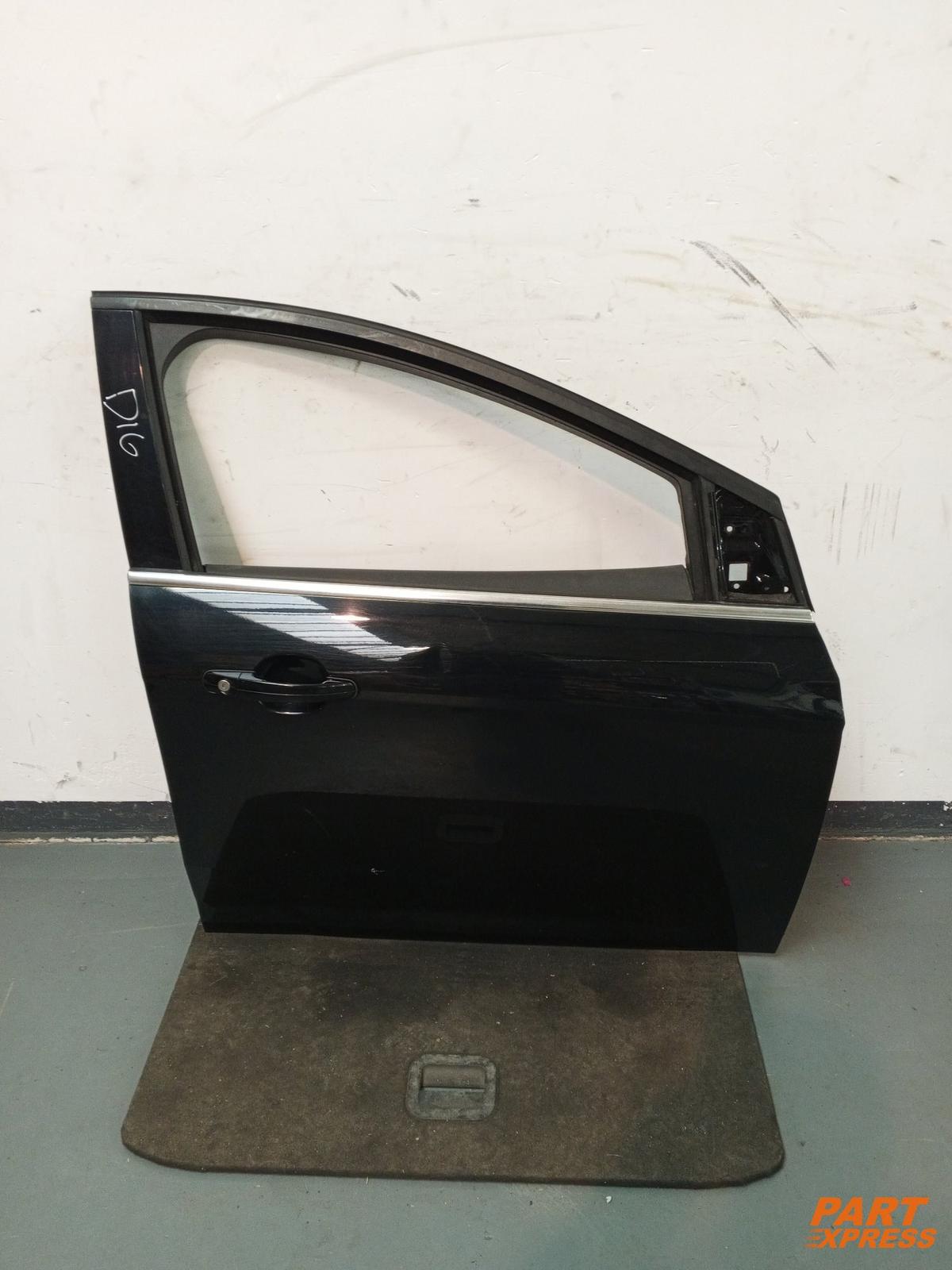 Door Complete Front Right Ford Focus Mk3 Fastback Black JF Iridium 2010-2018