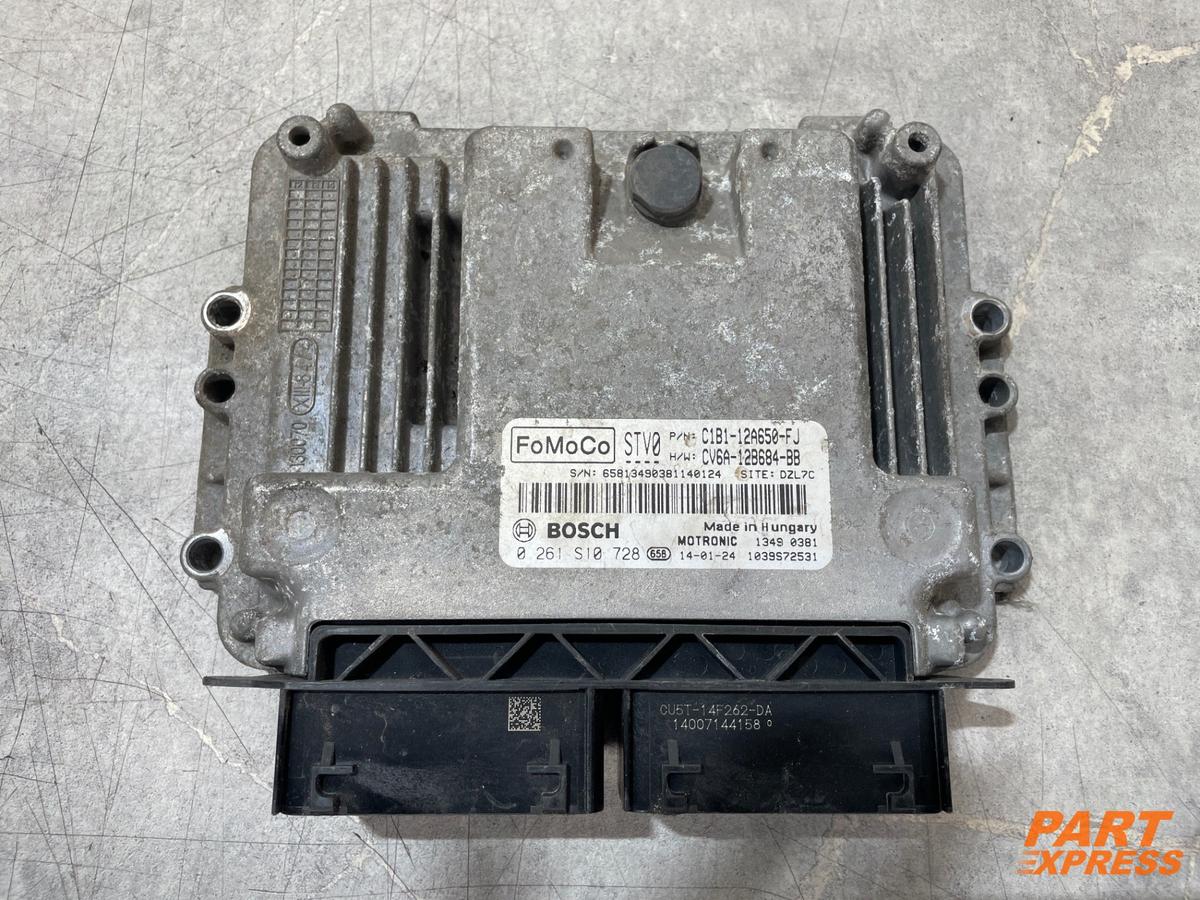 Motorsteuergerät ECU Ford Fiesta Mk7 C1B1-12A650-FJ Bosch 0261S10728