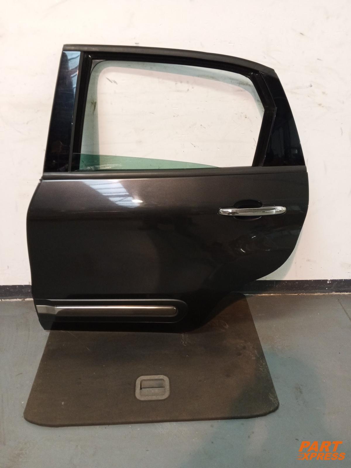 Door Complete Rear Left Fiat 500L 330 Van Grey 609 Moda 2012 - 2022
