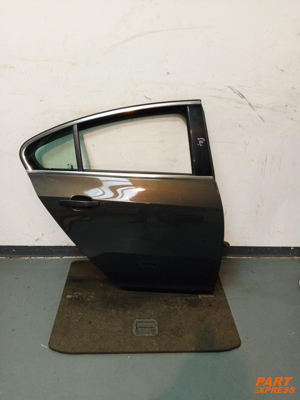 Door Complete Rear Right Opel Insignia A Fastback Grey Platin Z190 2008-2017