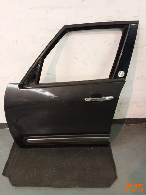 Door Complete Front Left Fiat 500L 330 Van Grey 609 Moda 2012 - 2022