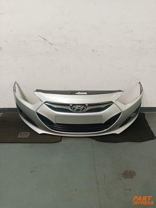 Bumper Complete Front Hyundai i40 VF Silver Sleek Silver 2011 - 2019