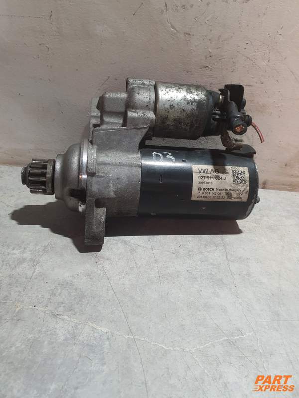 Motorino di Avviamento 1,4l TFSI 92kW 89tkm Audi A1 A3 VW Golf Passat 02T911024J CAXA