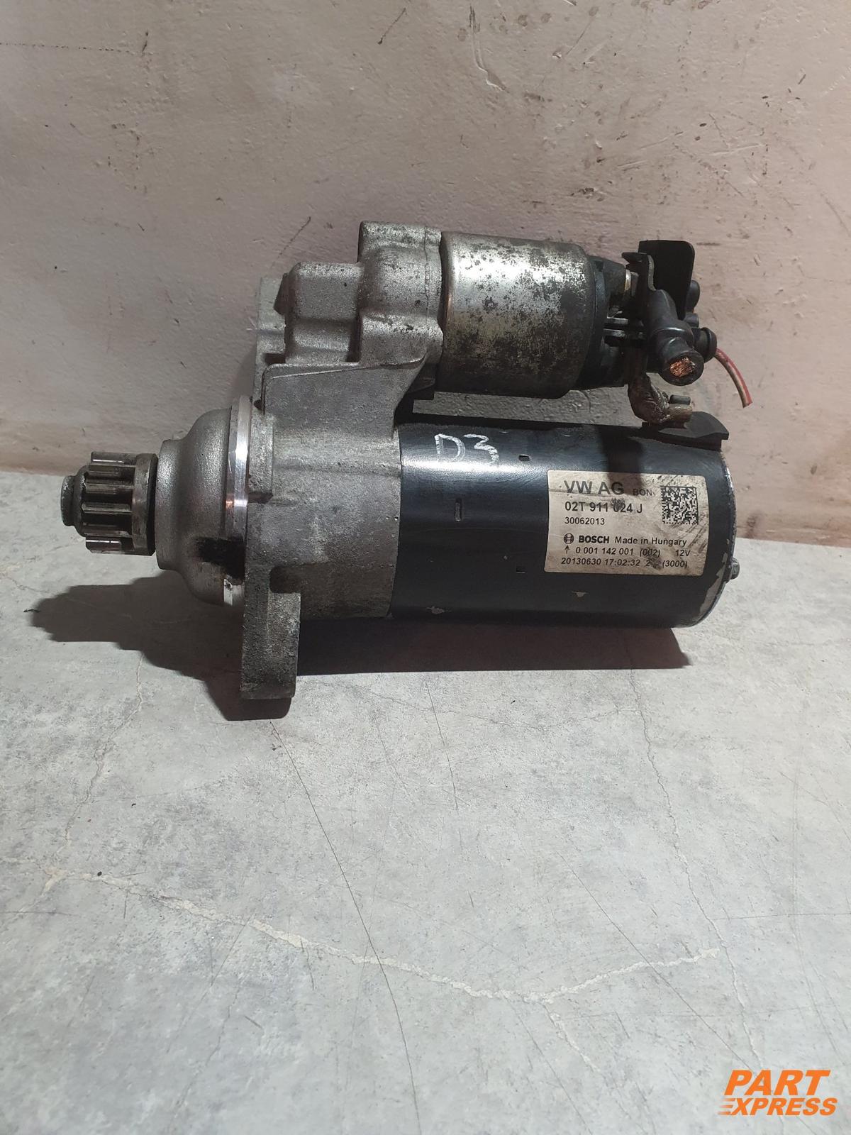 Anlasser 1,4l TFSI 92kW 89tkm Audi A1 A3 VW Golf Passat 02T911024J CAXA